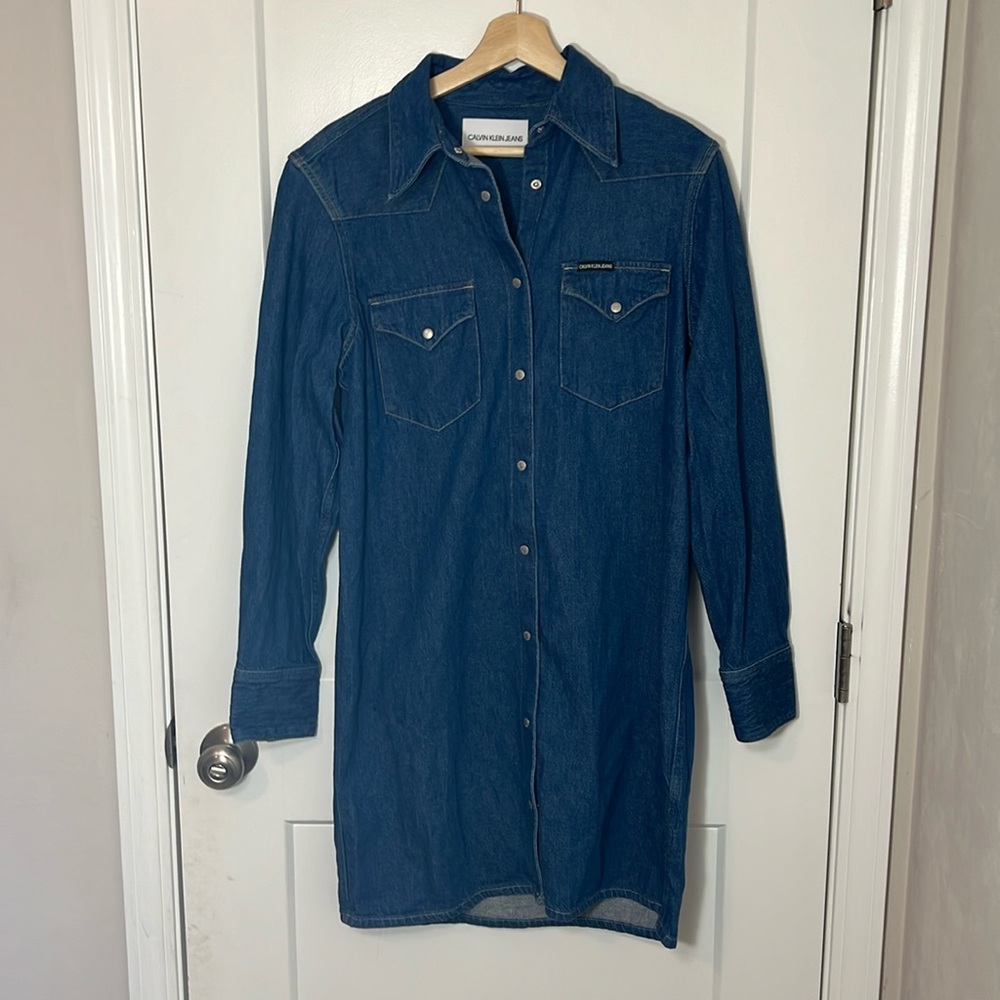 Calvin Klein Jean Long Tshirt Dress